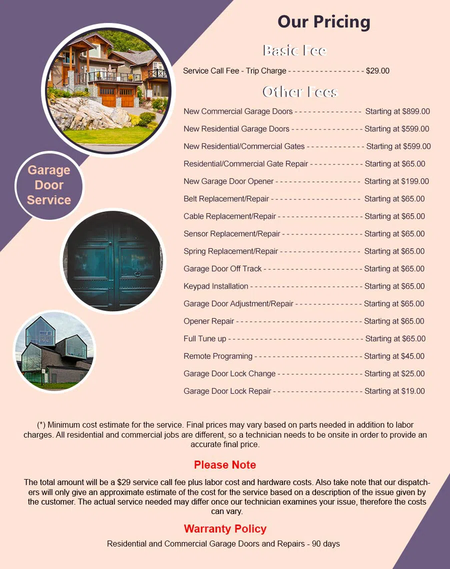 Community Garage Door Service Hiram, GA 678-674-4318